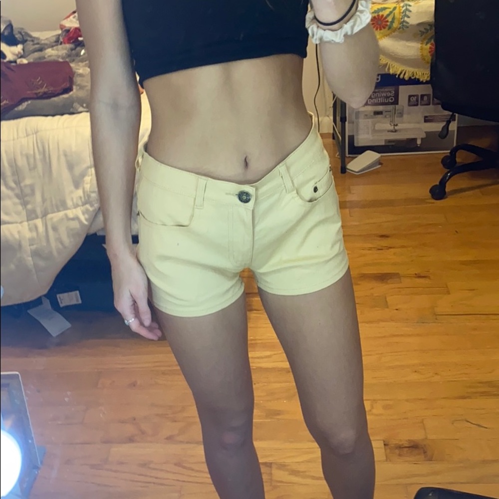 Khaki beige shorts